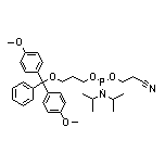 3-[Bis(4-methoxyphenyl)(phenyl)methoxy]propyl (2-Cyanoethyl) Diisopropylphosphoramidite