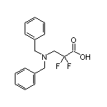 3-(Dibenzylamino)-2,2-difluoropropanoic Acid