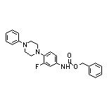 N-Cbz-3-fluoro-4-(4-phenyl-1-piperazinyl)aniline