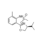 (S)-N-[2-(4-Isopropyl-4,5-dihydro-2-oxazolyl)-6-methylphenyl]methanesulfonamide