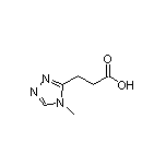 3-(4-Methyl-4H-1,2,4-triazol-3-yl)propanoic Acid