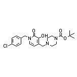 4-[(4-Boc-1-piperazinyl)methyl]-1-(4-chlorobenzyl)-3-hydroxypyridin-2(1H)-one