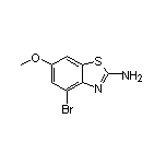 2-Amino-4-bromo-6-methoxybenzothiazole