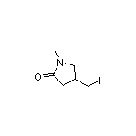 4-(Iodomethyl)-1-methylpyrrolidin-2-one