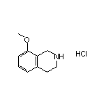 8-Methoxy-1,2,3,4-tetrahydroisoquinoline Hydrochloride