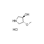 (3R,4R)-4-Methoxypyrrolidin-3-ol Hydrochloride