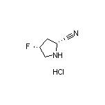 (2R,4R)-4-Fluoropyrrolidine-2-carbonitrile Hydrochloride