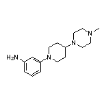 3-[4-(4-Methyl-1-piperazinyl)-1-piperidyl]aniline