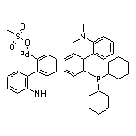 Methanesulfonato(2-dicyclohexylphosphino-2’-N,N-dimeoxy-1,1’-biphenyl)(2-amino-1,1’-biphenyl-2-yl)palladium(II)