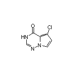 5-Chloropyrrolo[2,1-f][1,2,4]triazin-4(3H)-one