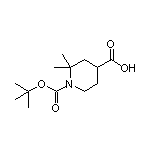 1-Boc-2,2-dimethylpiperidine-4-carboxylic Acid