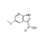 5-Methoxy-7-azaindole-3-carboxylic Acid