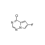 4-Chloro-6-fluoropyrrolo[2,1-f][1,2,4]triazine