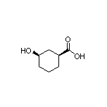 (1S,3R)-3-Hydroxycyclohexanecarboxylic Acid