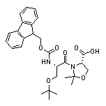 (S)-3-[(S)-2-[[[(9H-Fluoren-9-yl)methoxy]carbonyl]amino]-3-(tert-butoxy)propanoyl]-2,2-dimethyloxazolidine-4-carboxylic Acid