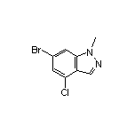 6-Bromo-4-chloro-1-methyl-1H-indazole