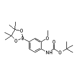 4-(Boc-amino)-3-methoxyphenylboronic Acid Pinacol Ester