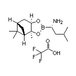 (S)-3-Methyl-1-[(3aS,4S,6S,7aR)-3a,5,5-trimethylhexahydro-4,6-methanobenzo[d][1,3,2]dioxaborol-2-yl]butan-1-amine 2,2,2-Trifluoroacetate