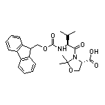 (S)-3-[(S)-2-(Fmoc-amino)-3-methylbutanoyl]-2,2-dimethyloxazolidine-4-carboxylic Acid
