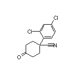 1-(2,4-Dichlorophenyl)-4-oxocyclohexanecarbonitrile