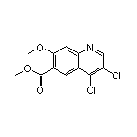 Methyl 3,4-Dichloro-7-methoxyquinoline-6-carboxylate