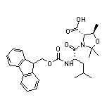 (4S,5R)-3-[(S)-2-(Fmoc-amino)-4-methylpentanoyl]-2,2,5-trimethyloxazolidine-4-carboxylic Acid