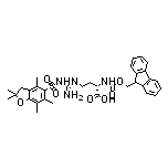 (S)-2-(Fmoc-amino)-4-[[amino(2,2,4,6,7-pentamethyl-2,3-dihydrobenzofuran-5-sulfonamido)methylene]amino]butanoic Acid