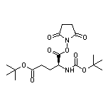 5-tert-Butyl 1-(2,5-Dioxo-1-pyrrolidinyl) (S)-2-(Boc-amino)pentanedioate