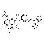 (S)-2-(Fmoc-amino)-3-[[(2R,3R,4S,5R,6R)-3,4,5-triacetoxy-6-(acetoxymethyl)tetrahydro-2H-pyran-2-yl]oxy]propanoic Acid