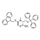 (S)-2-[Fmoc(methyl)amino]-3-(tritylthio)propanoic Acid