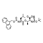 (2S,3R)-3-[[(S)-2-(Fmoc-amino)-4-methylpentanoyl]oxy]-2-(Boc-amino)butanoic Acid