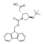 (2S,4R)-1-Fmoc-4-(tert-butoxy)pyrrolidine-2-acetic Acid