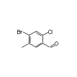 4-Bromo-2-chloro-5-methylbenzaldehyde