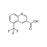 5-(Trifluoromethyl)quinoline-3-carboxylic Acid