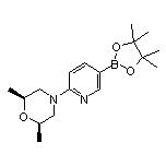 6-[(2R,6S)-2,6-Dimethylmorpholino]pyridine-3-boronic Acid Pinacol Ester