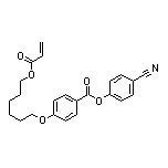 4-Cyanophenyl 4-[[6-(Acryloyloxy)hexyl]oxy]benzoate