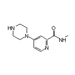 N-Methyl-4-(1-piperazinyl)pyridine-2-carboxamide