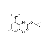 N-Boc-2-chloro-4-fluoro-6-nitroaniline