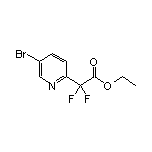 Ethyl 2-(5-Bromo-2-pyridyl)-2,2-difluoroacetate