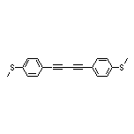 1,4-Bis[4-(methylthio)phenyl]-1,3-butadiyne