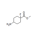 Methyl 4-Amino-1-fluorocyclohexanecarboxylate