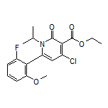 Ethyl 4-Chloro-6-(2-fluoro-6-methoxyphenyl)-1-isopropyl-2-oxo-1,2-dihydropyridine-3-carboxylate