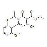 Ethyl 6-(2-Fluoro-6-methoxyphenyl)-4-hydroxy-1-isopropyl-2-oxo-1,2-dihydropyridine-3-carboxylate