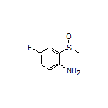 4-Fluoro-2-(methylsulfinyl)aniline