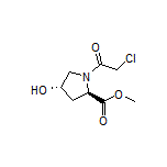 Methyl (2R,4S)-1-(2-Chloroacetyl)-4-hydroxypyrrolidine-2-carboxylate