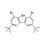 1,8-Dibromo-3,6-di-tert-butyl-9H-carbazole