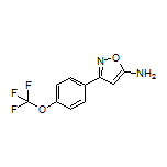 5-Amino-3-[4-(trifluoromethoxy)phenyl]isoxazole