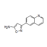 5-Amino-3-(6-quinolyl)isoxazole