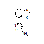 5-Amino-3-(4-benzo[d][1,3]dioxolyl)isoxazole