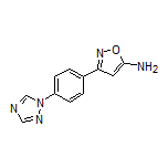 5-Amino-3-[4-(1H-1,2,4-triazol-1-yl)phenyl]isoxazole